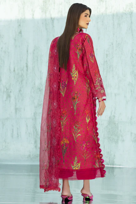Parishay IV Bloom Embroidered Luxury Lawn 3pc