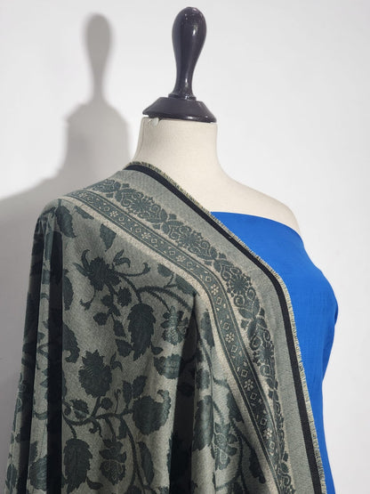 Mix Brand Self Jacquard Khaddar Shirt Dupatta 2pc