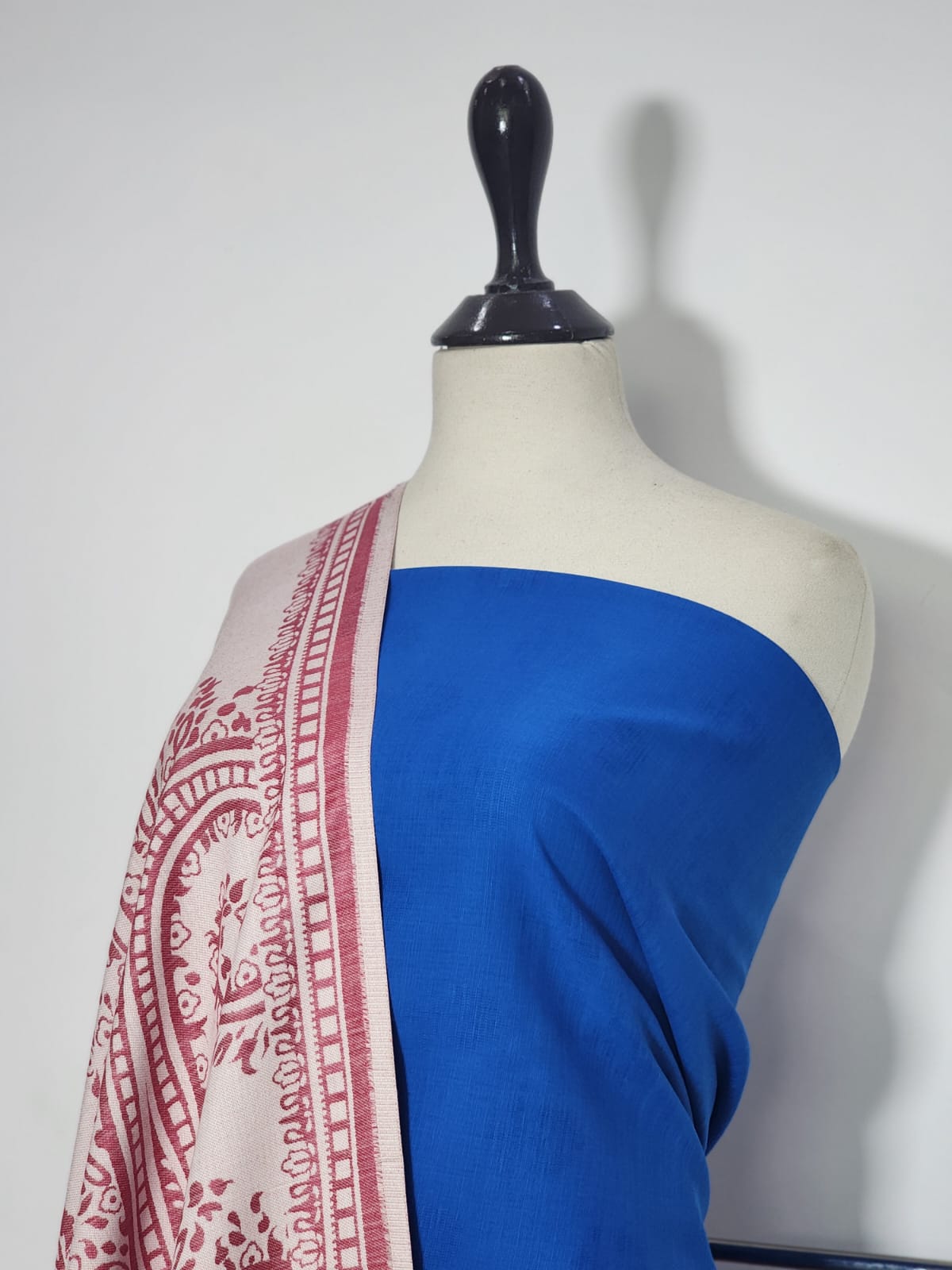 Mix Brand Self Jacquard Khaddar Shirt Dupatta 2pc