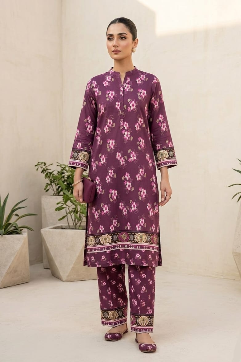Cross Stitch Printed Lawn Unstitched Shirt