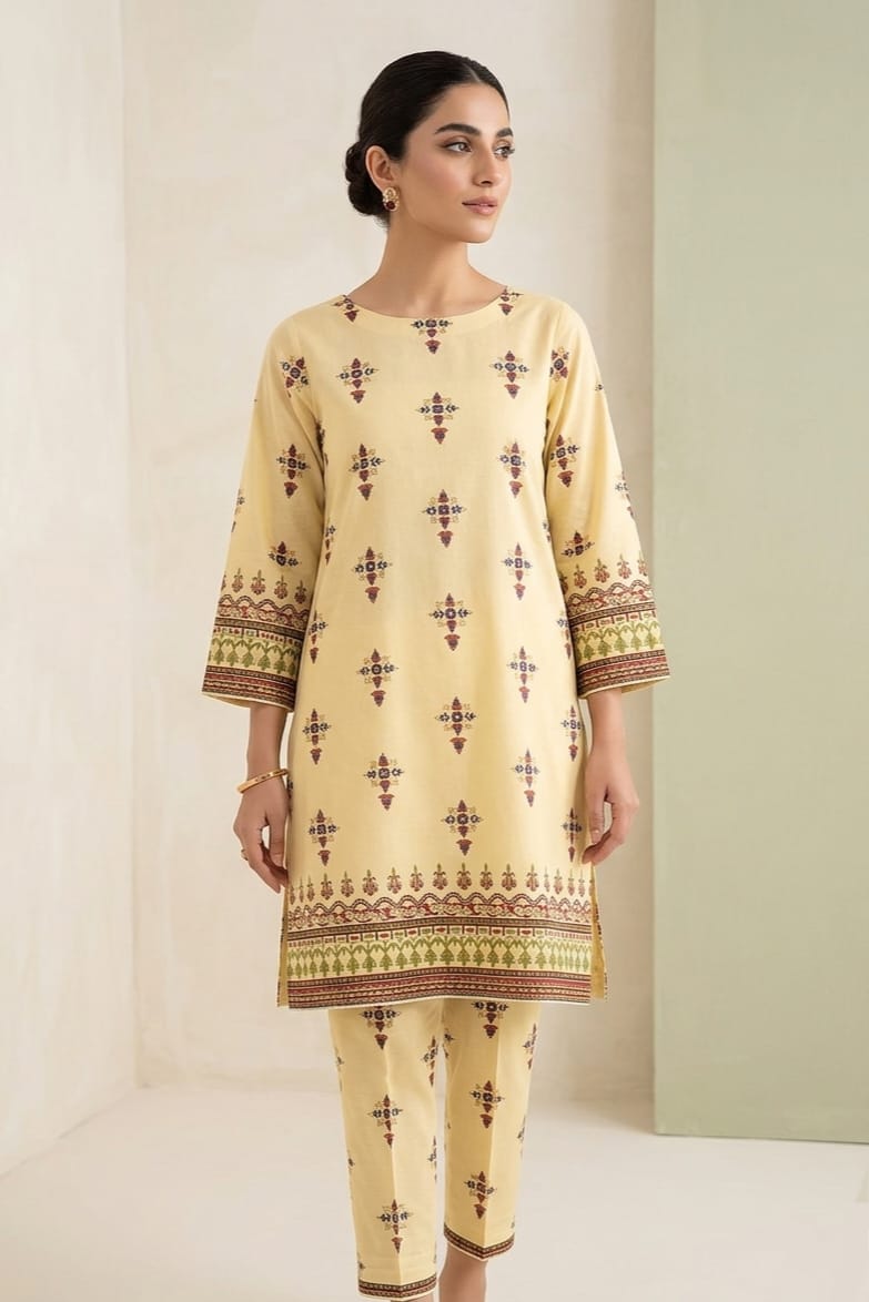 Cross Stitch Printed Lawn Unstitched Shirt