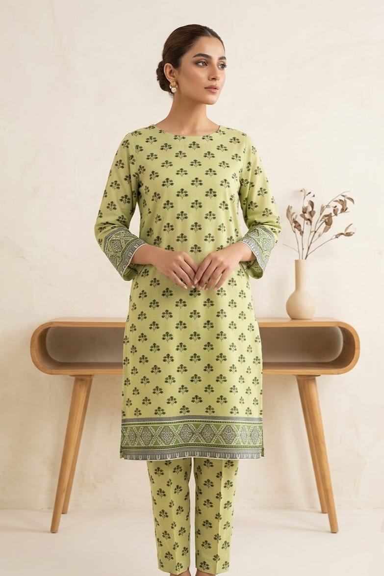 Cross Stitch Printed Lawn Unstitched Shirt