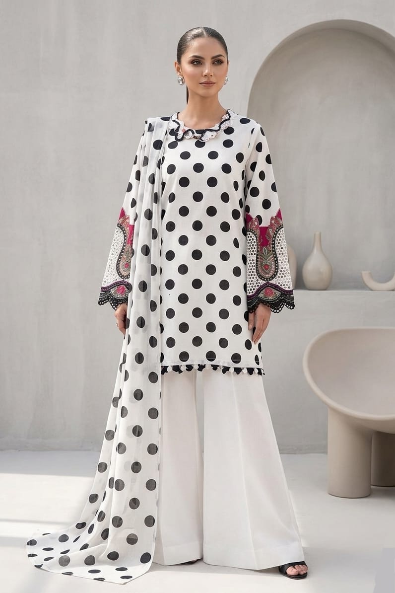 Maria B Unstitched Printed Lawn 3pc