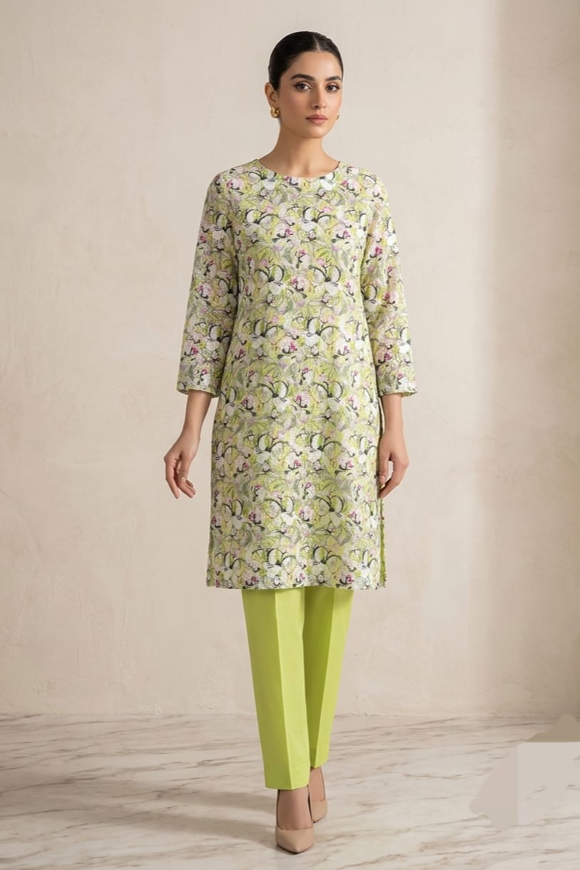 Position Chikankari Unstitched Embroidered ST Lawn 2pc