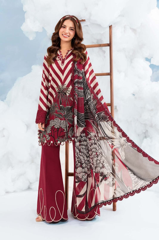 Maria B Unstitched Printed Lawn 3pc