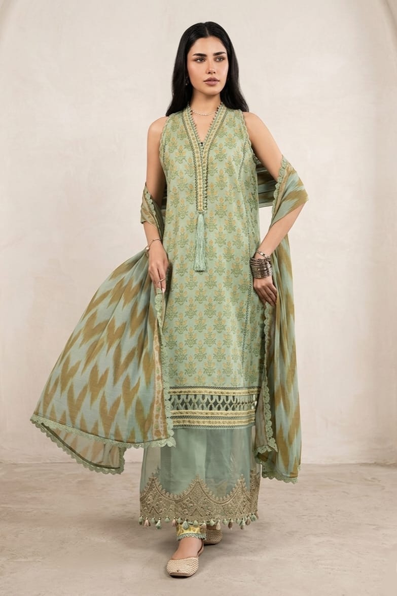Maria B Unstitched Printed Lawn 3pc