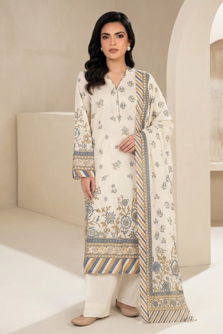 Lime Light Unstitched Printed Lawn 3pc