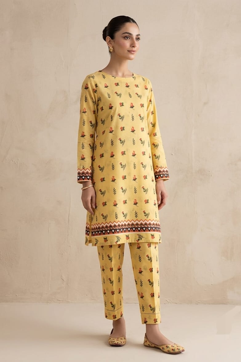Cross Stitch Printed Lawn Unstitched Shirt