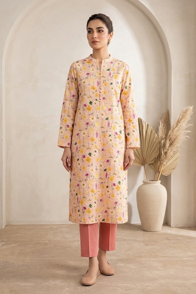 Position Chikankari Unstitched Embroidered ST Lawn 2pc