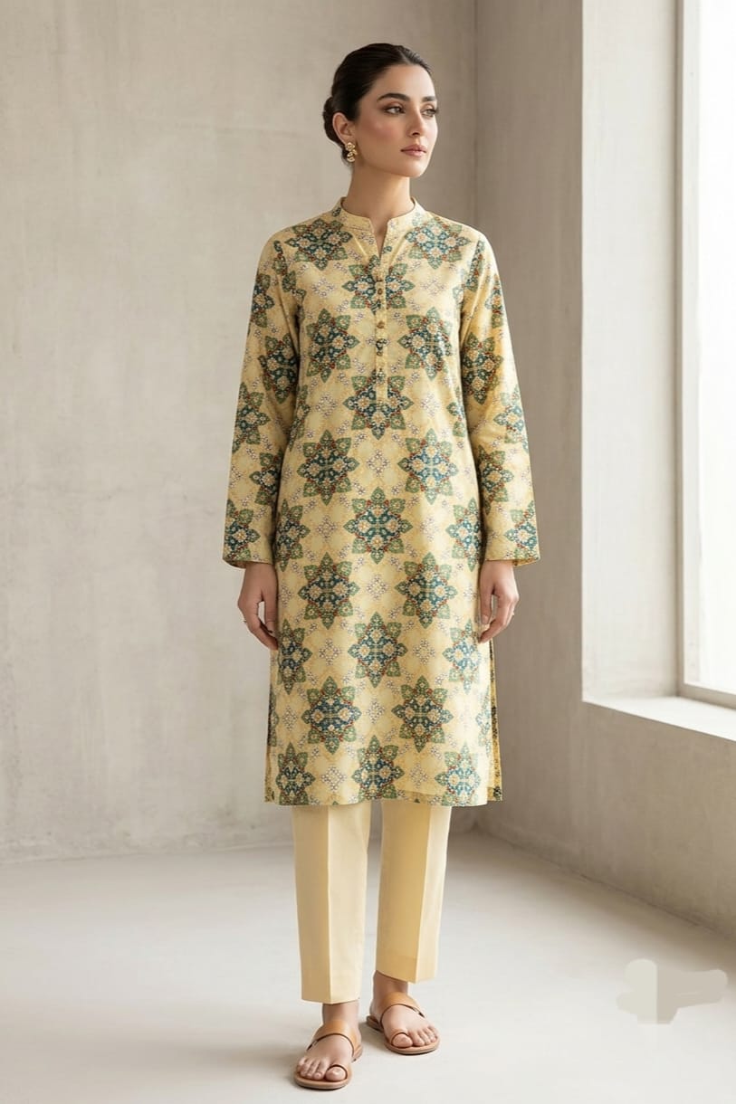 Position Chikankari Unstitched Embroidered ST Lawn 2pc