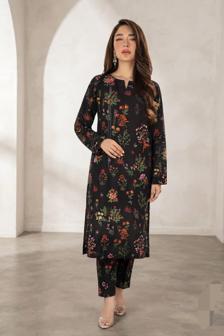 Silkari Unstitched Printed Allover Lawn 2pc