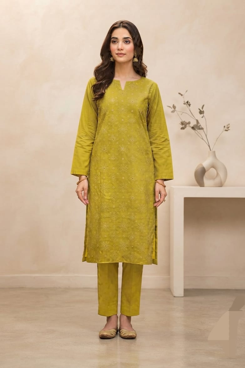 Silkari Unstitched Embroidered Lawn ST 2pc