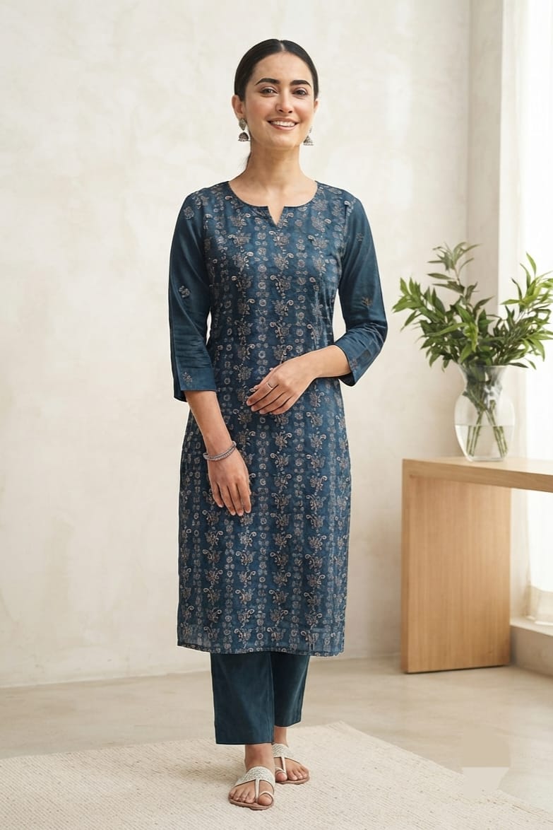Silkari Unstitched Embroidered Lawn ST 2pc