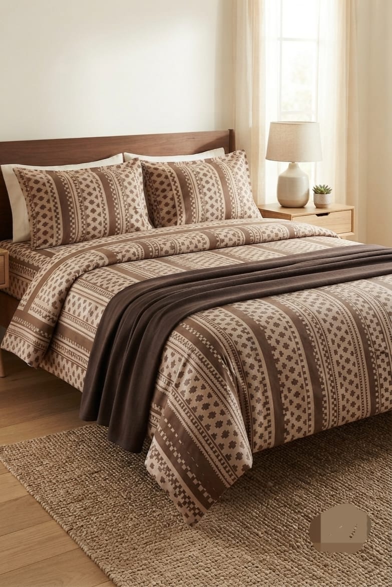 Popular Printed Cotton Bed Sheet