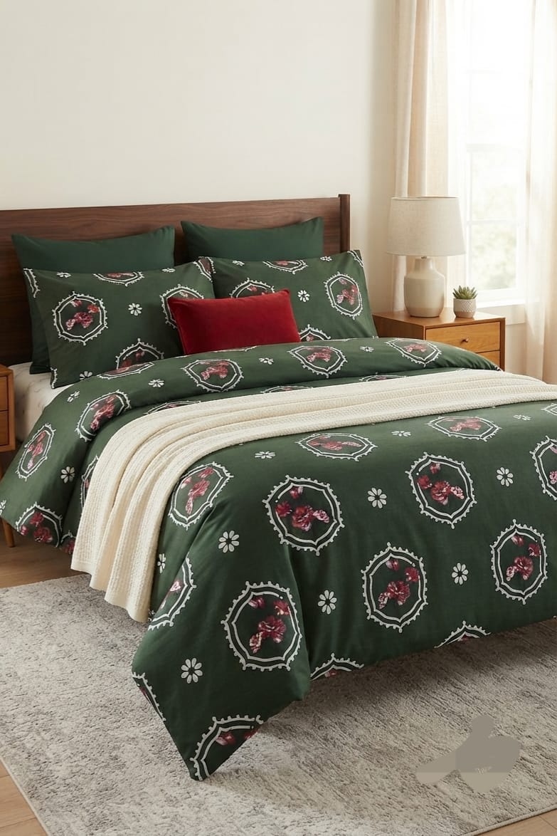 Popular Printed Cotton Bed Sheet
