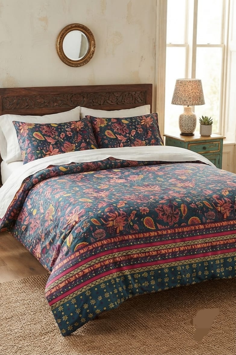 Popular Printed Cotton Bed Sheet