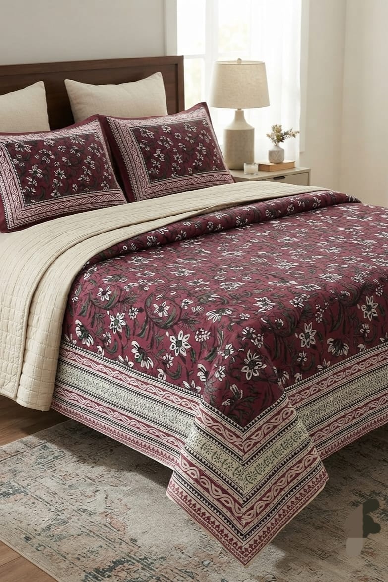 Popular Printed Cotton Bed Sheet