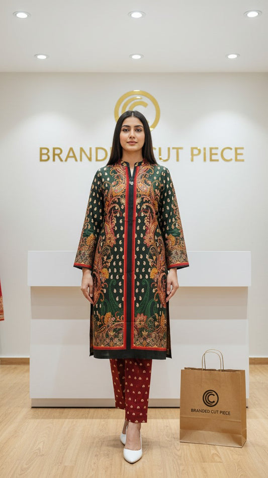 UNSTITCHED DIGITAL PRINTED ST 2PC COLLECTION PREMIUM By Branded Cut Piece
