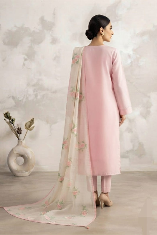 La Reine Stitched Embroidered 3Pc