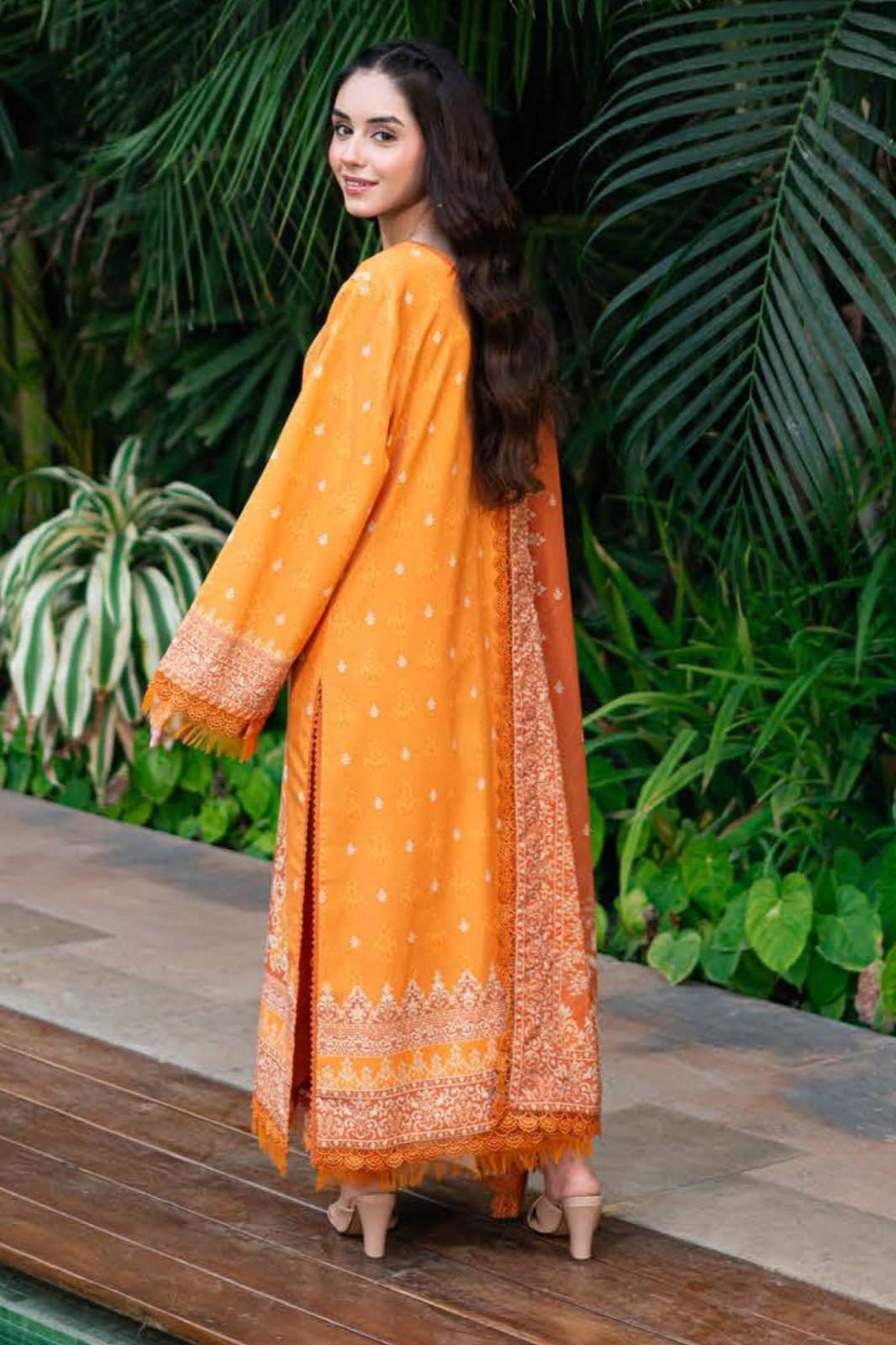 Asim Jofa Unstitched Printed Lawn 3pc