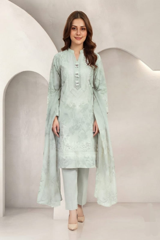 Lime Light Unstitched Printed Lawn 3pc