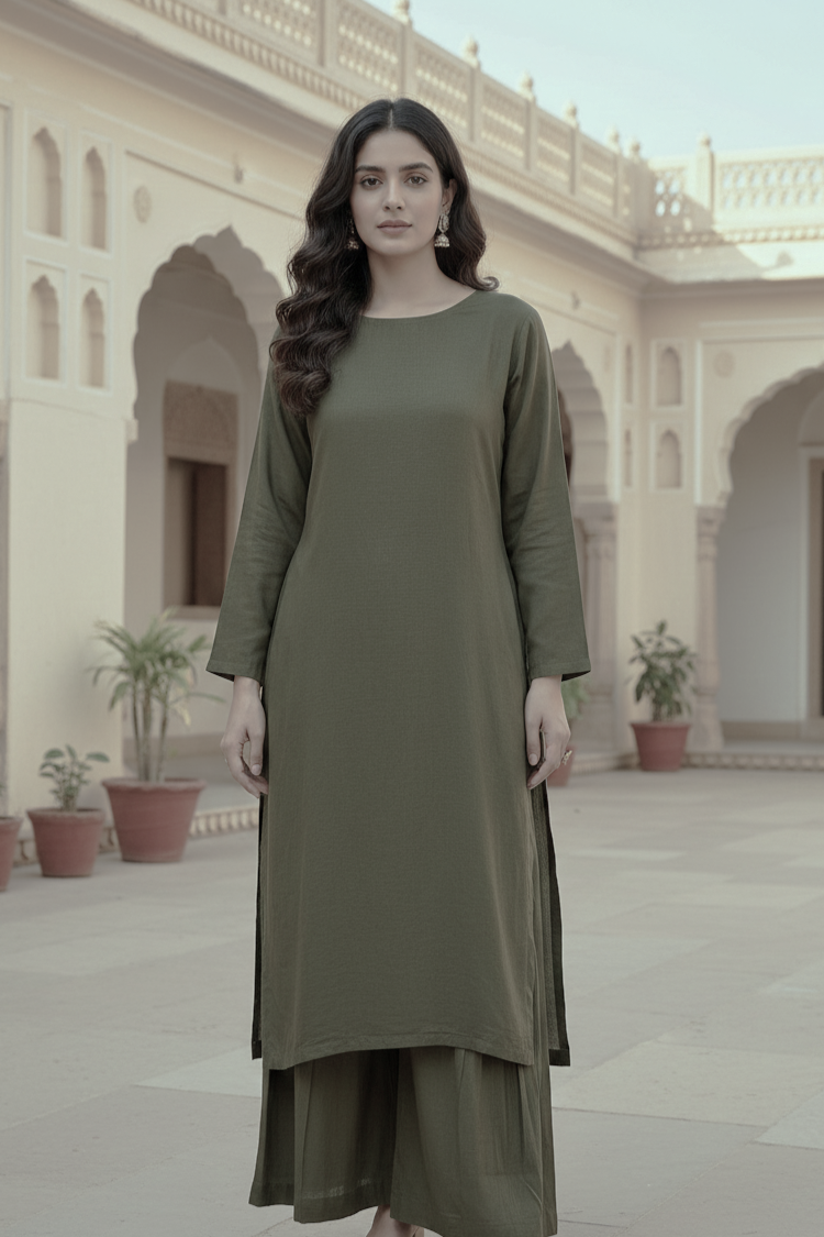 Sapphire Unstitched Plaino Lawn ST 2pc