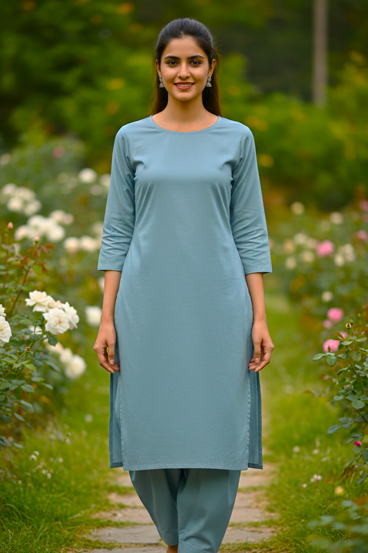 Sapphire Unstitched Plaino Lawn ST 2pc