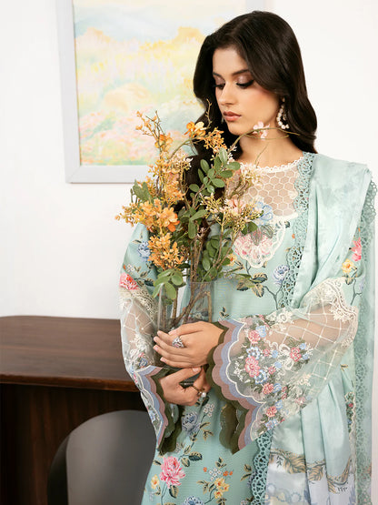 Bin Ilyas Luxury Embroidered Viscose Noura 3pc