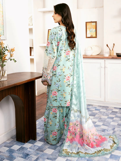 Bin Ilyas Luxury Embroidered Viscose Noura 3pc