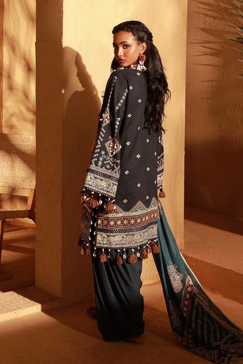 Bonanza Unstitched Printed Lawn 3pc