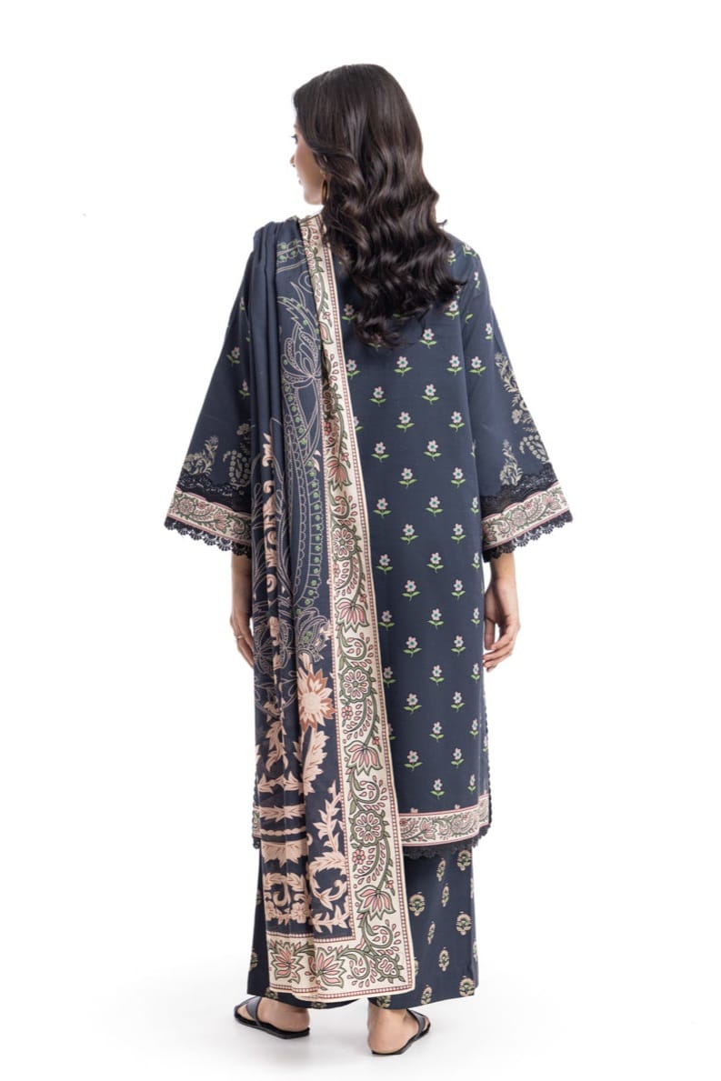 Bonanza Unstitched Printed Lawn 3pc