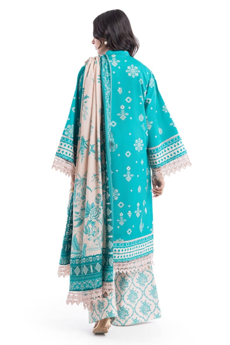 Bonanza Unstitched Printed Lawn 3pc