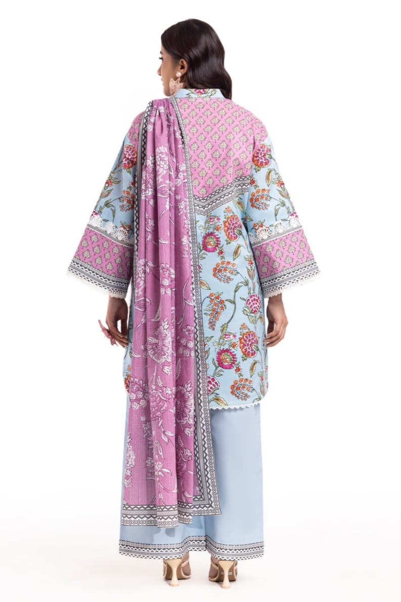Bonanza Unstitched Printed Lawn 3pc