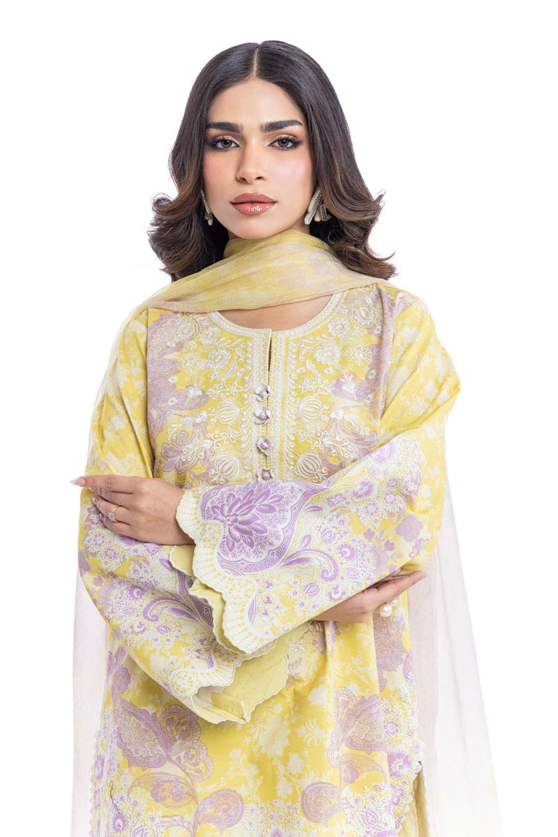 Bonanza Unstitched Printed Lawn 3pc