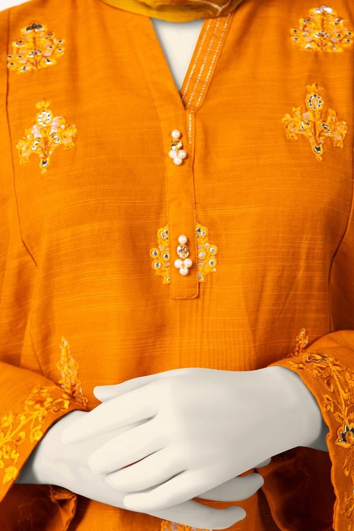 J. Stitched Embroidered Premium ST 2pc