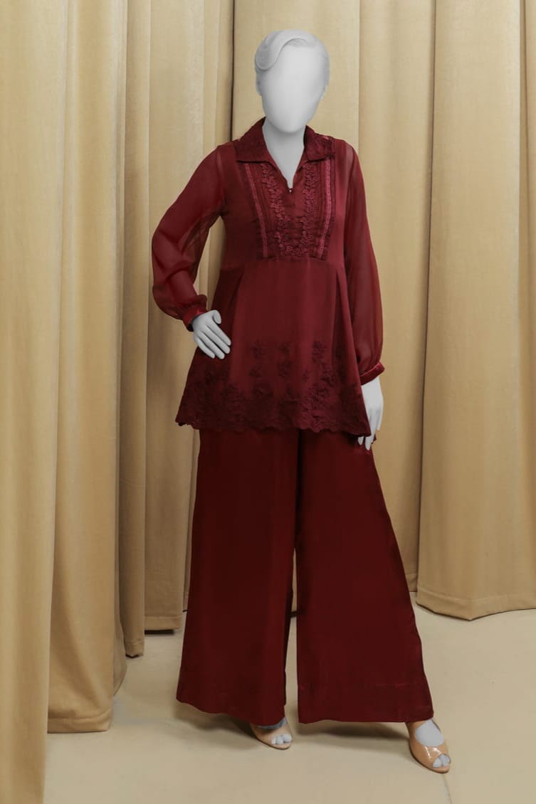 J. Stitched Embroidered Premium ST 2pc