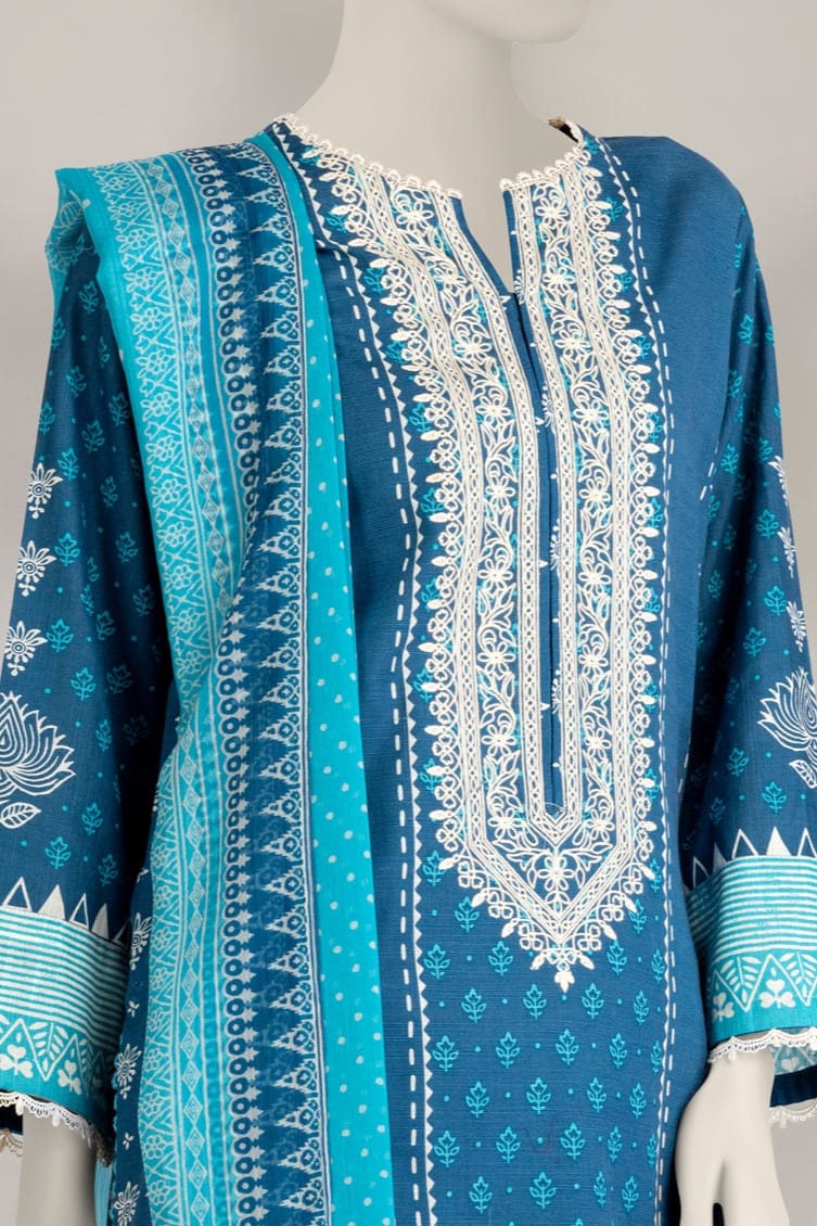 J. Stitched Embroidered Premium SD 2pc