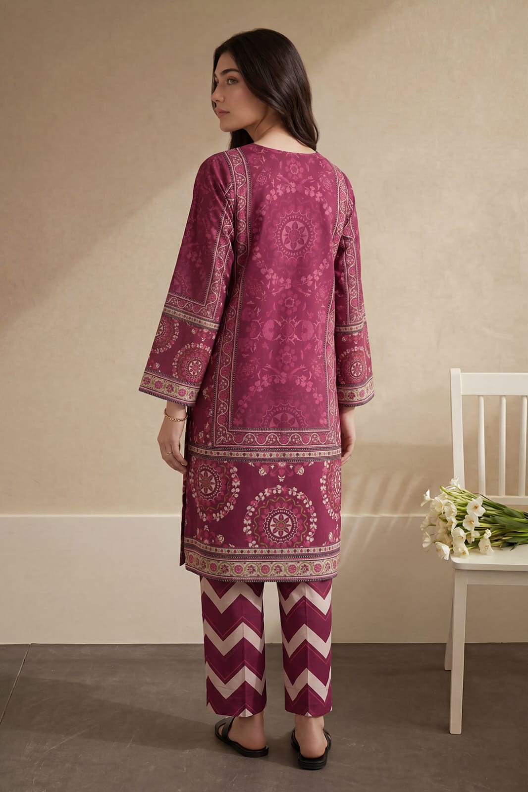 Zellbury Stitched Printed Lawn ST 2pc