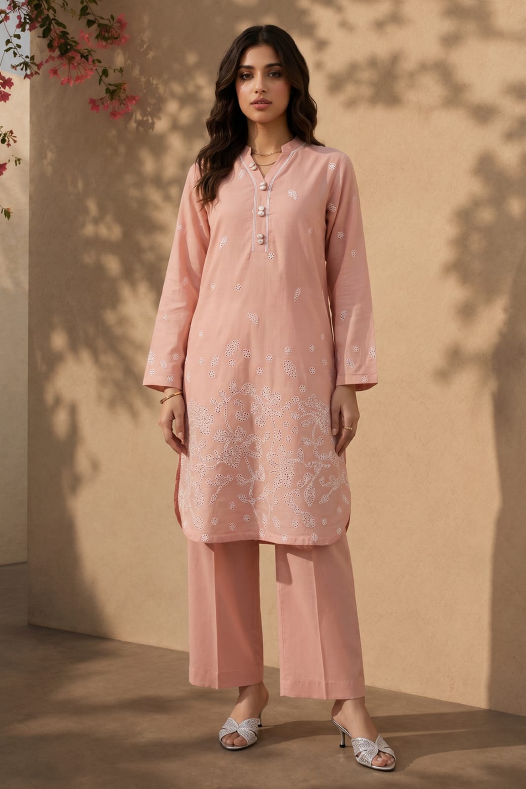 Zellbury Stitched Embroidered Lawn ST 2pc