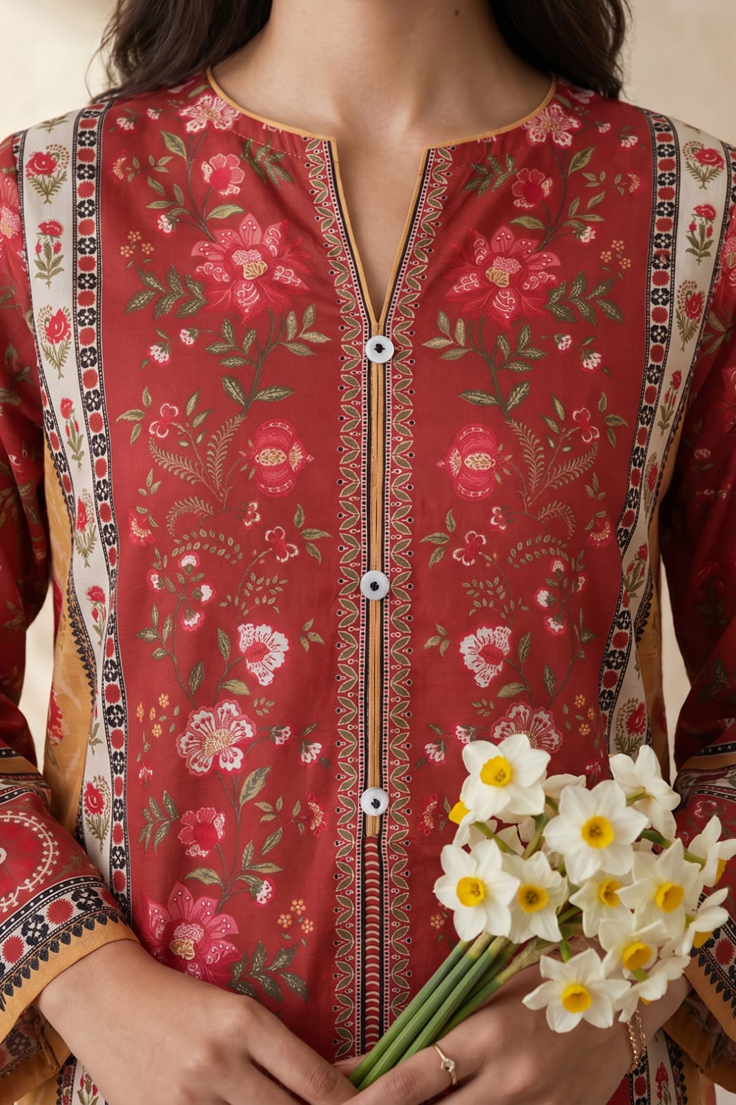 Zellbury Stitched Printed Lawn 3pc