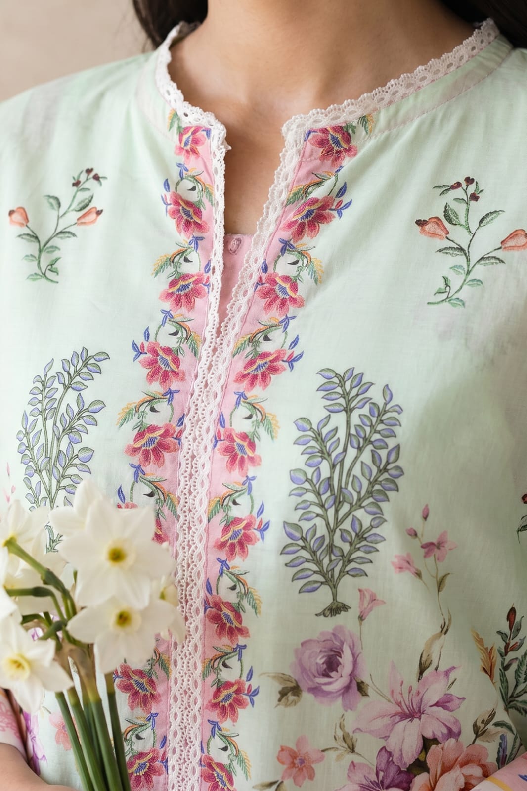 Zellbury Stitched Printed Lawn 3pc