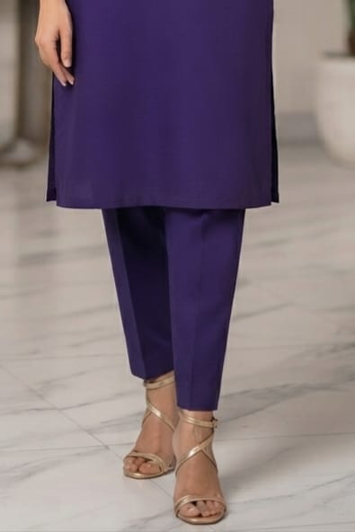 Zellbury Stitched Plain Lawn Trouser
