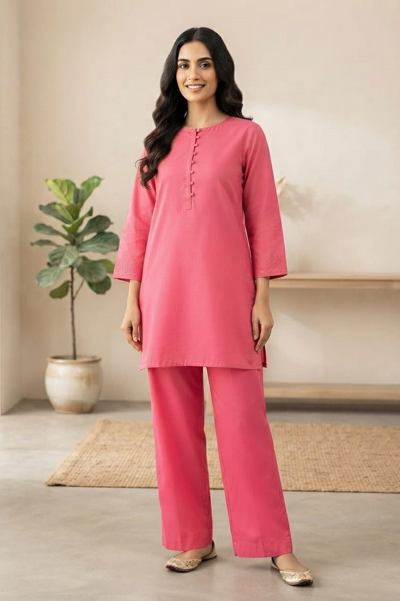 Zellbury Stitched Plain Lawn Trouser
