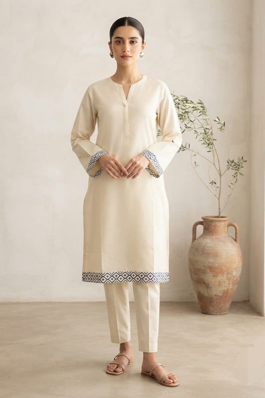 Zellbury Stitched Printed Lawn Shirt