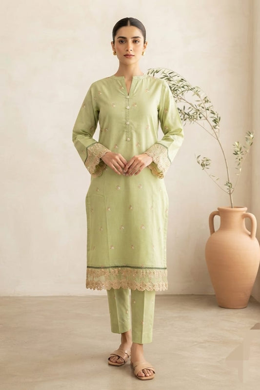 Zellbury Stitched Embroidered Lawn Shirt