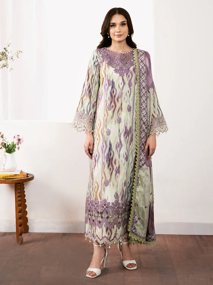 Bin Ilyas Luxury Embroidered Viscose Noura 3pc