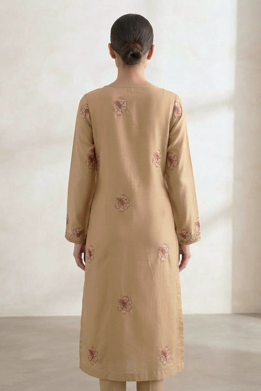 Stylo Stitched Embroidered Lawn Cotton 3pc