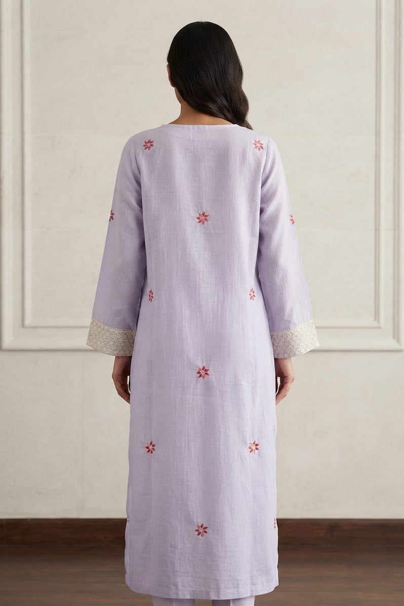 Stylo Stitched Embroidered Lawn Cotton 3pc