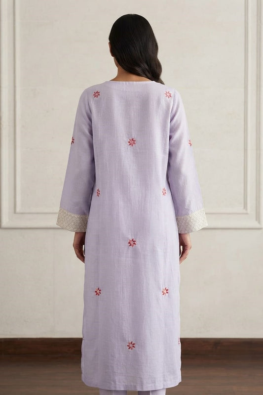 Stylo Stitched Embroidered Lawn Cotton 3pc