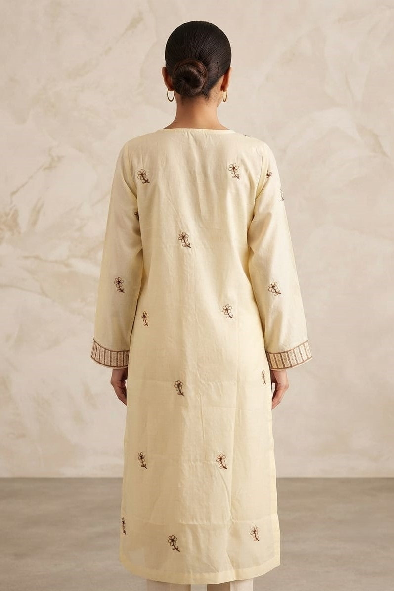 Stylo Stitched Embroidered Lawn Cotton 3pc